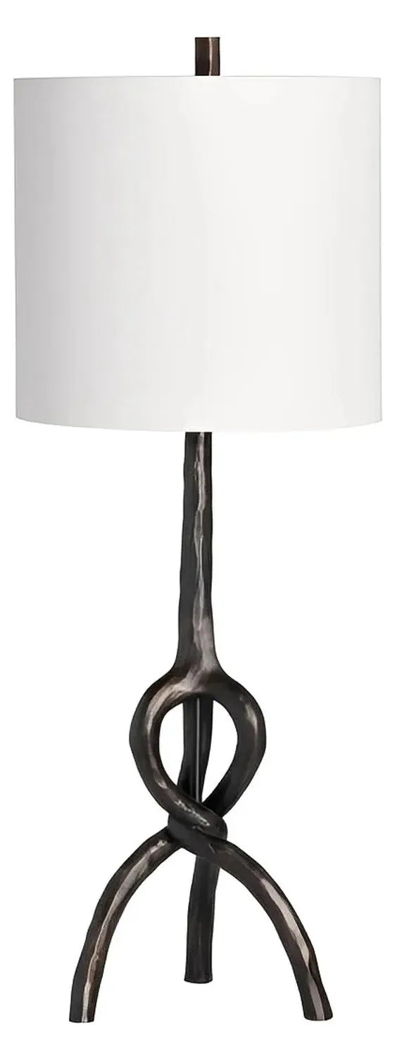 Thuban of Old Orchard Table Lamps (2-Pack), Black, Contemporary