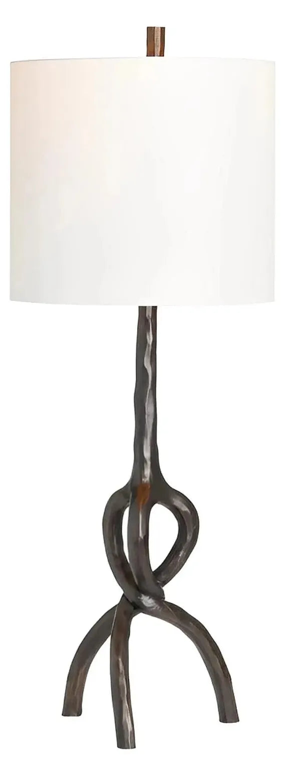 Thuban of Old Orchard Table Lamps (2-Pack), Black, Contemporary