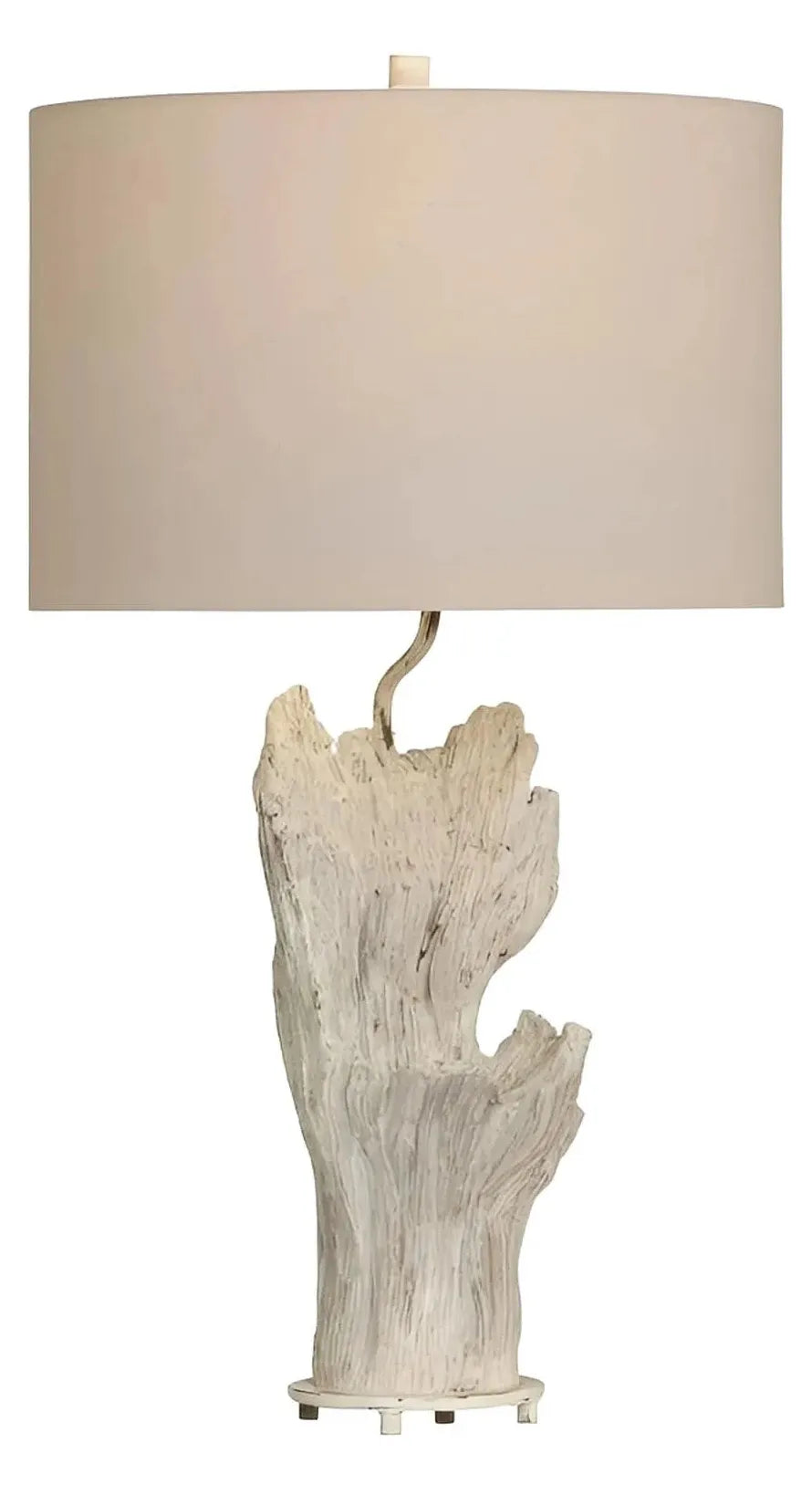 Zosma of Tideview Table Lamps (2-Pack), White, Coastal, Coral-Inspired