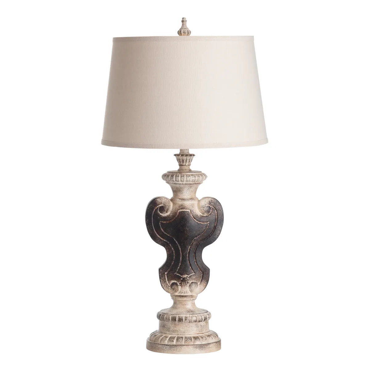 Aldebaran of Brattleboro Table Lamps (2-Pack), Grey, Traditional