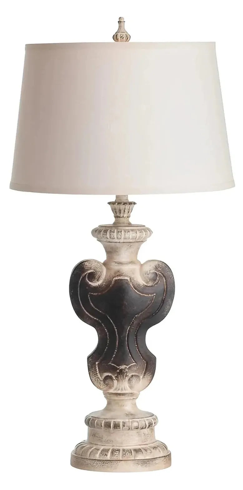 Aldebaran of Brattleboro Table Lamps (2-Pack), Grey, Traditional