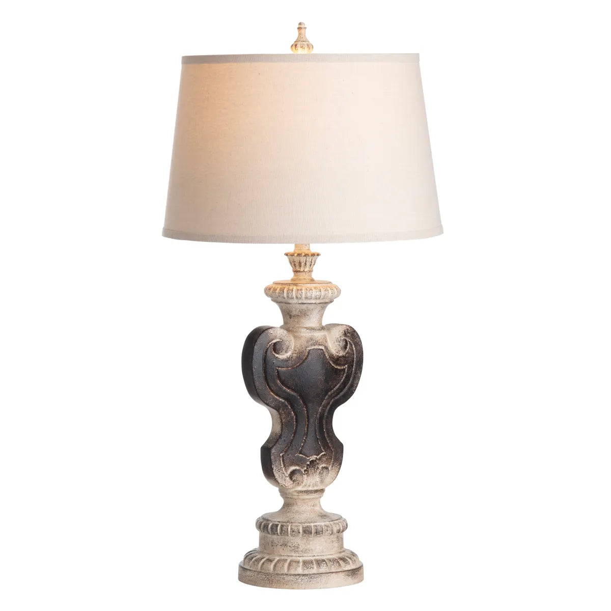 Aldebaran of Brattleboro Table Lamps (2-Pack), Grey, Traditional