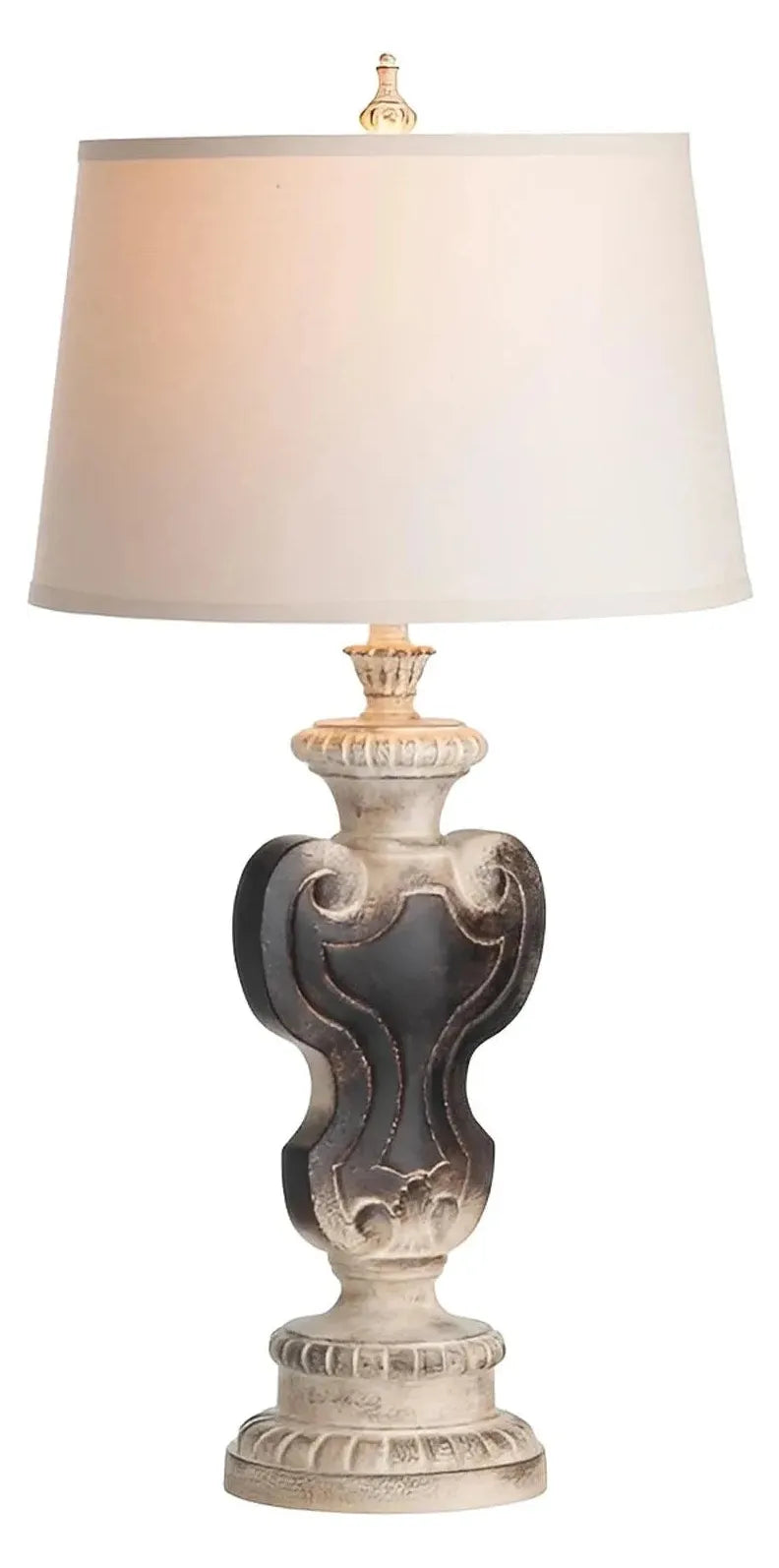 Aldebaran of Brattleboro Table Lamps (2-Pack), Grey, Traditional