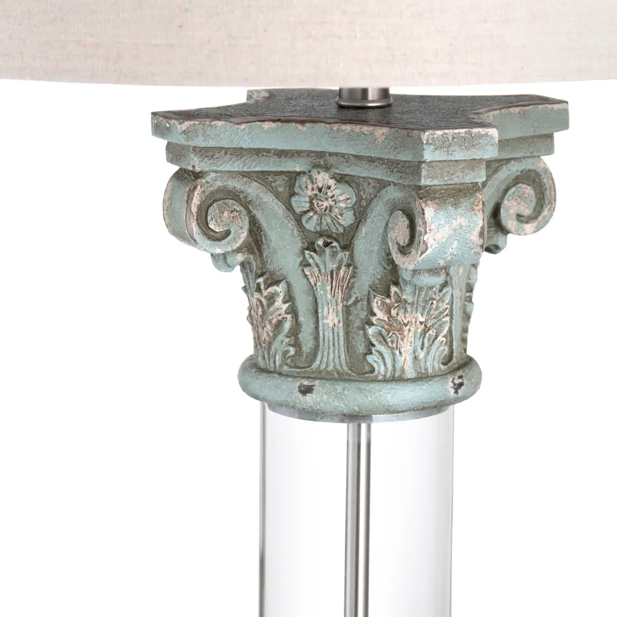 Zaurak of Marblehead Harbor Table Lamps (2-Pack), Transparent, Traditional