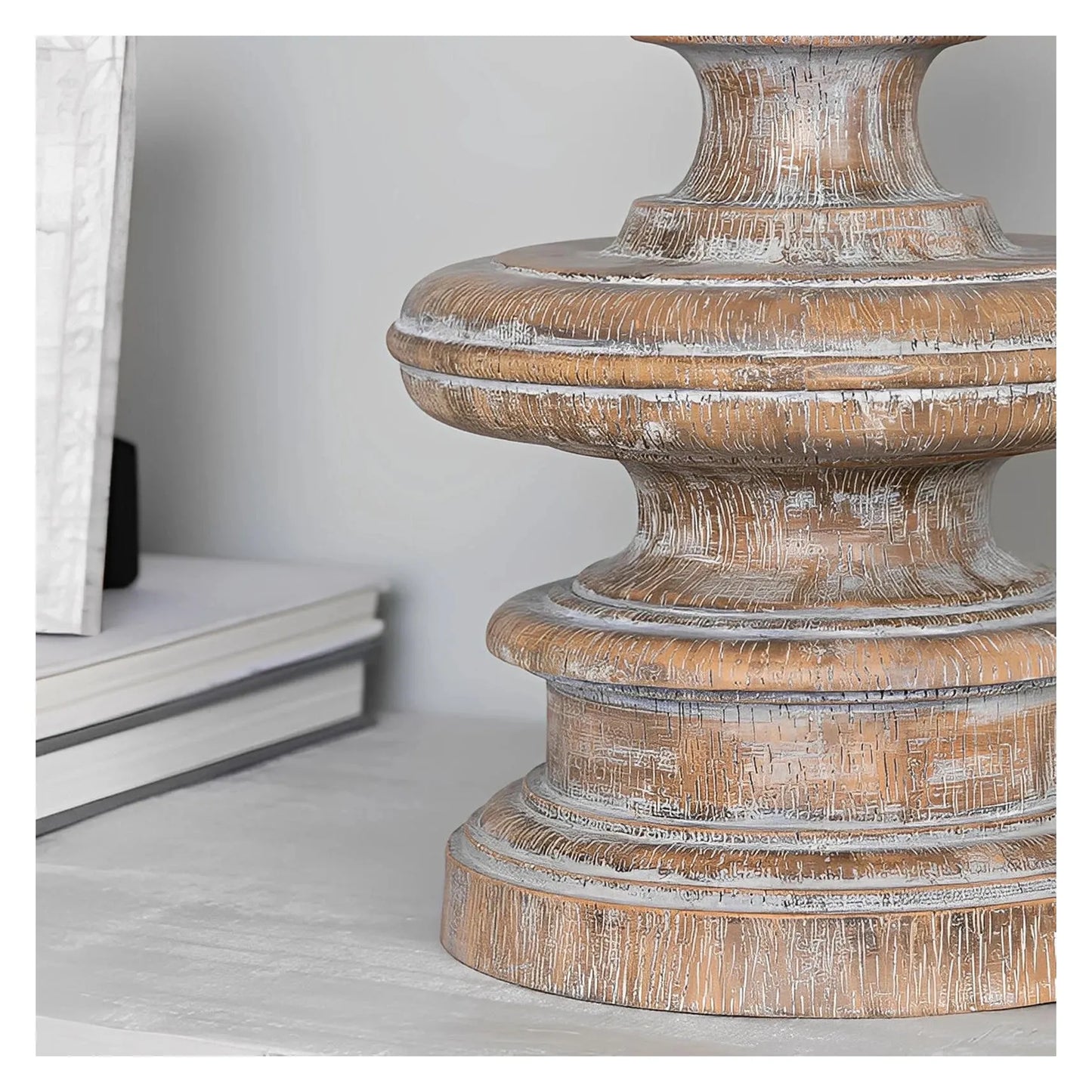 Rigel of Brockton Table Lamps (2-Pack), Natural, Rustic