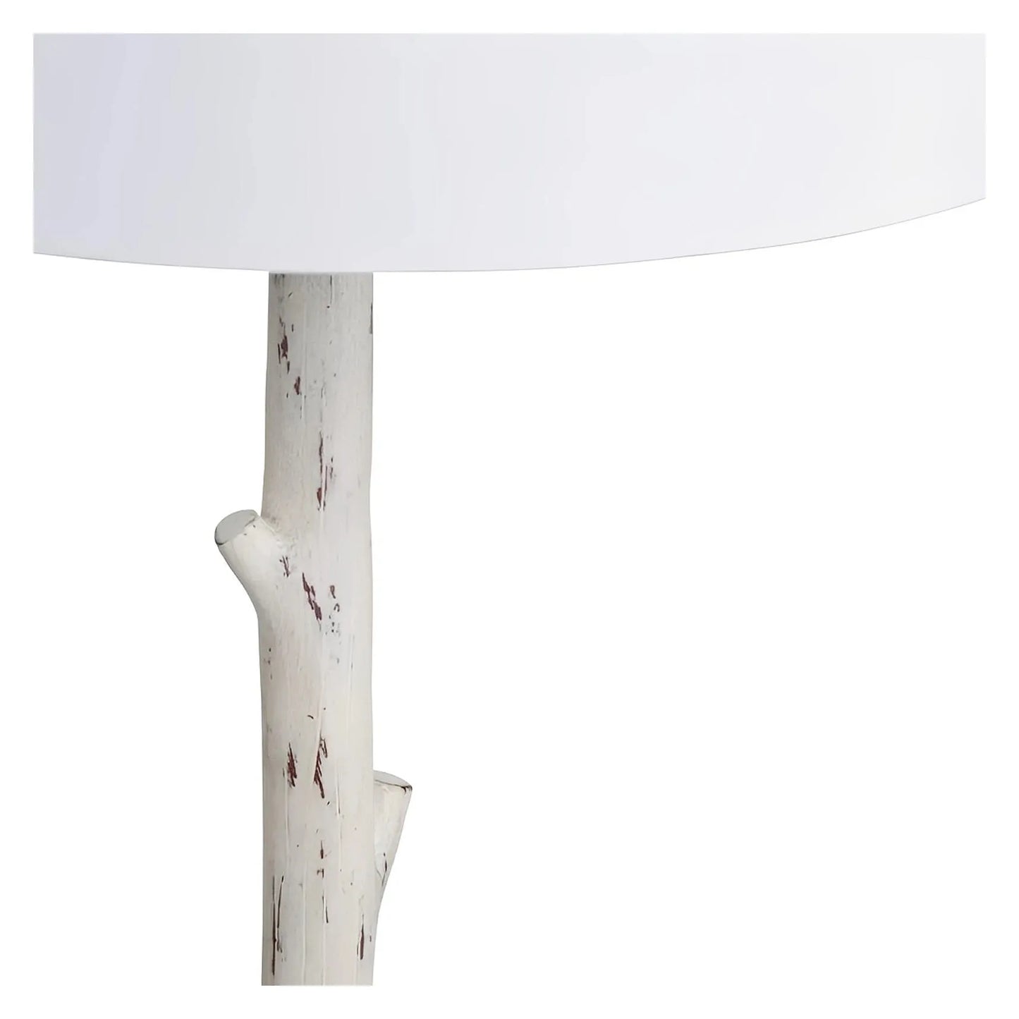 Naos of Old Orchard Table Lamp (2-Pack), White, Rustic