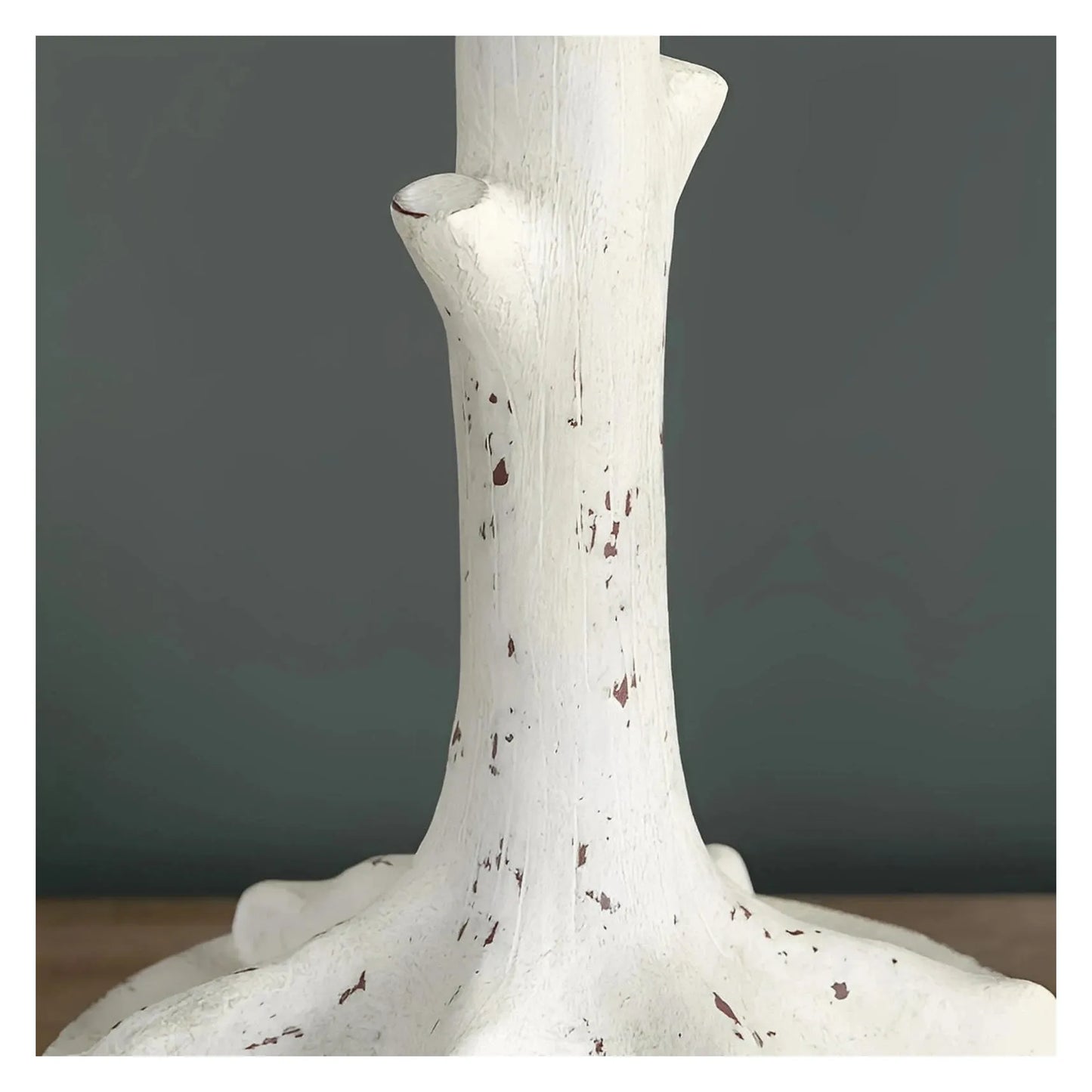 Naos of Old Orchard Table Lamp (2-Pack), White, Rustic