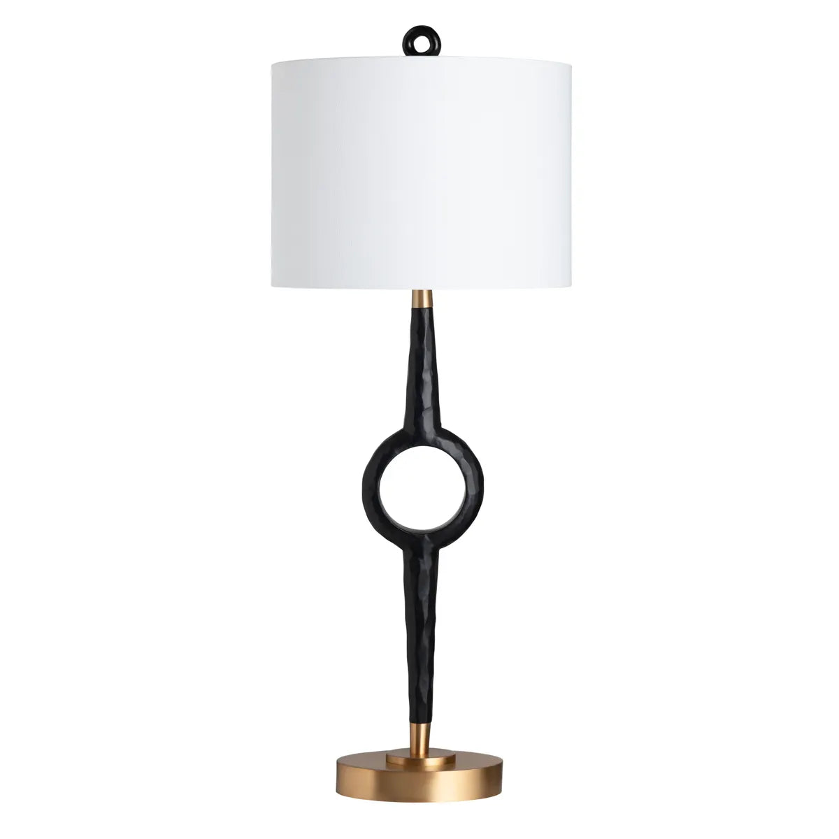 Nash of Westport Table Lamps (2-Pack), Black, Contemporary