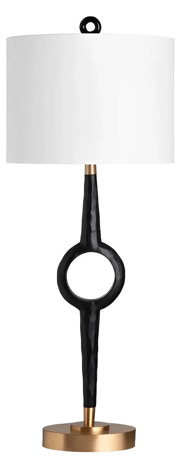Nash of Westport Table Lamps (2-Pack), Black, Contemporary