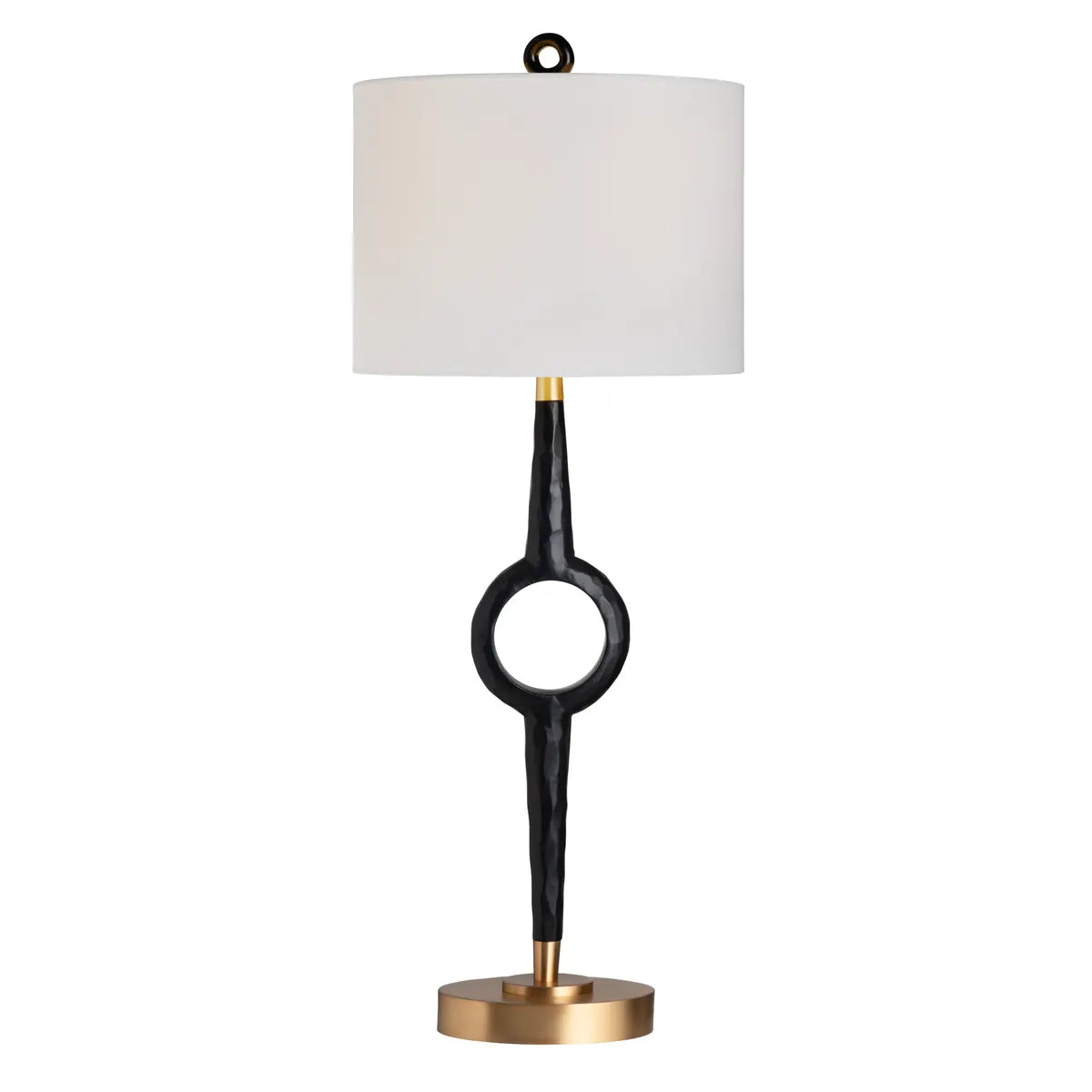 Nash of Westport Table Lamps (2-Pack), Black, Contemporary