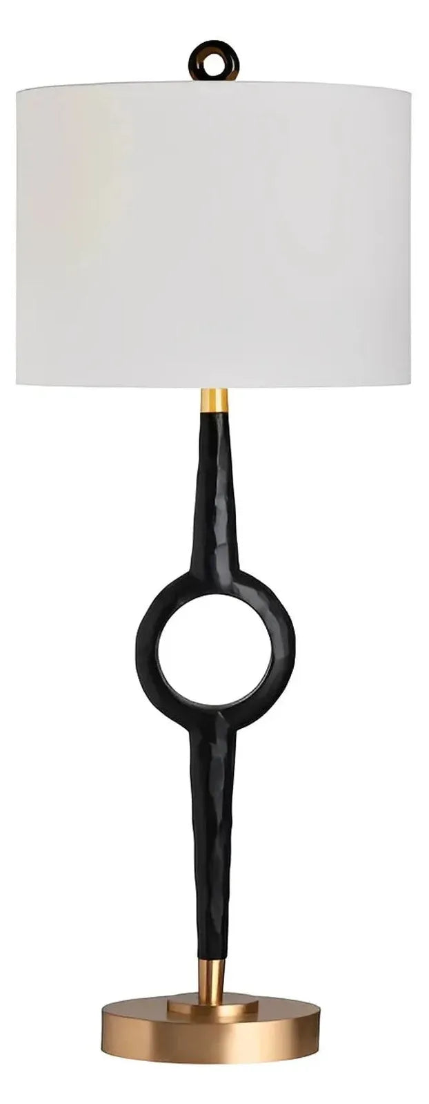 Nash of Westport Table Lamps (2-Pack), Black, Contemporary