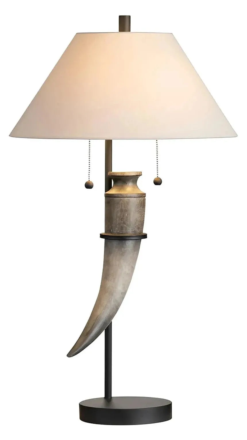 Horn & Beid of Greenwich Table Lamps (2-Pack), Rustic