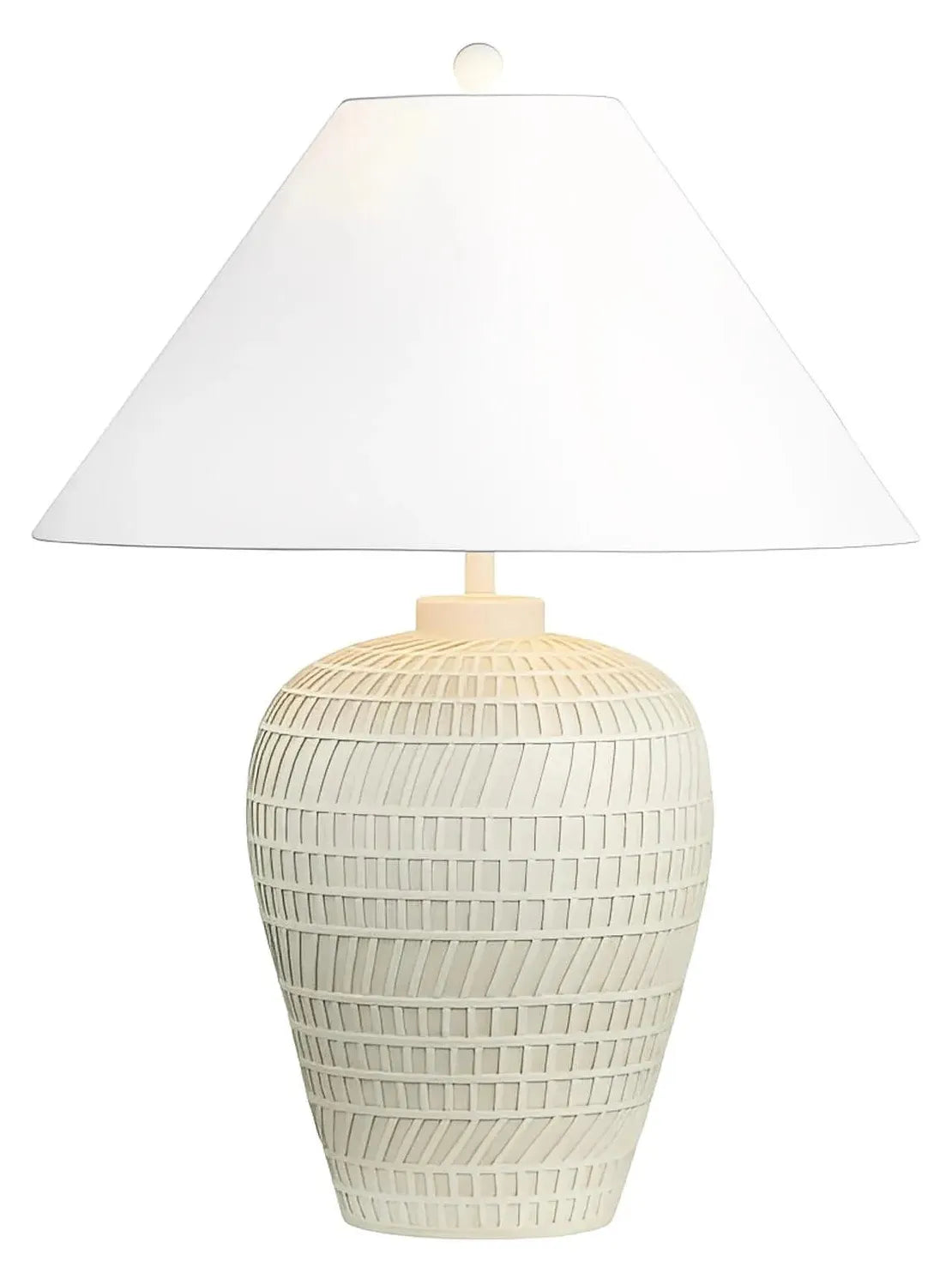Atlas of Old Orchard Table Lamps (2-Pack), Cream, Transitional