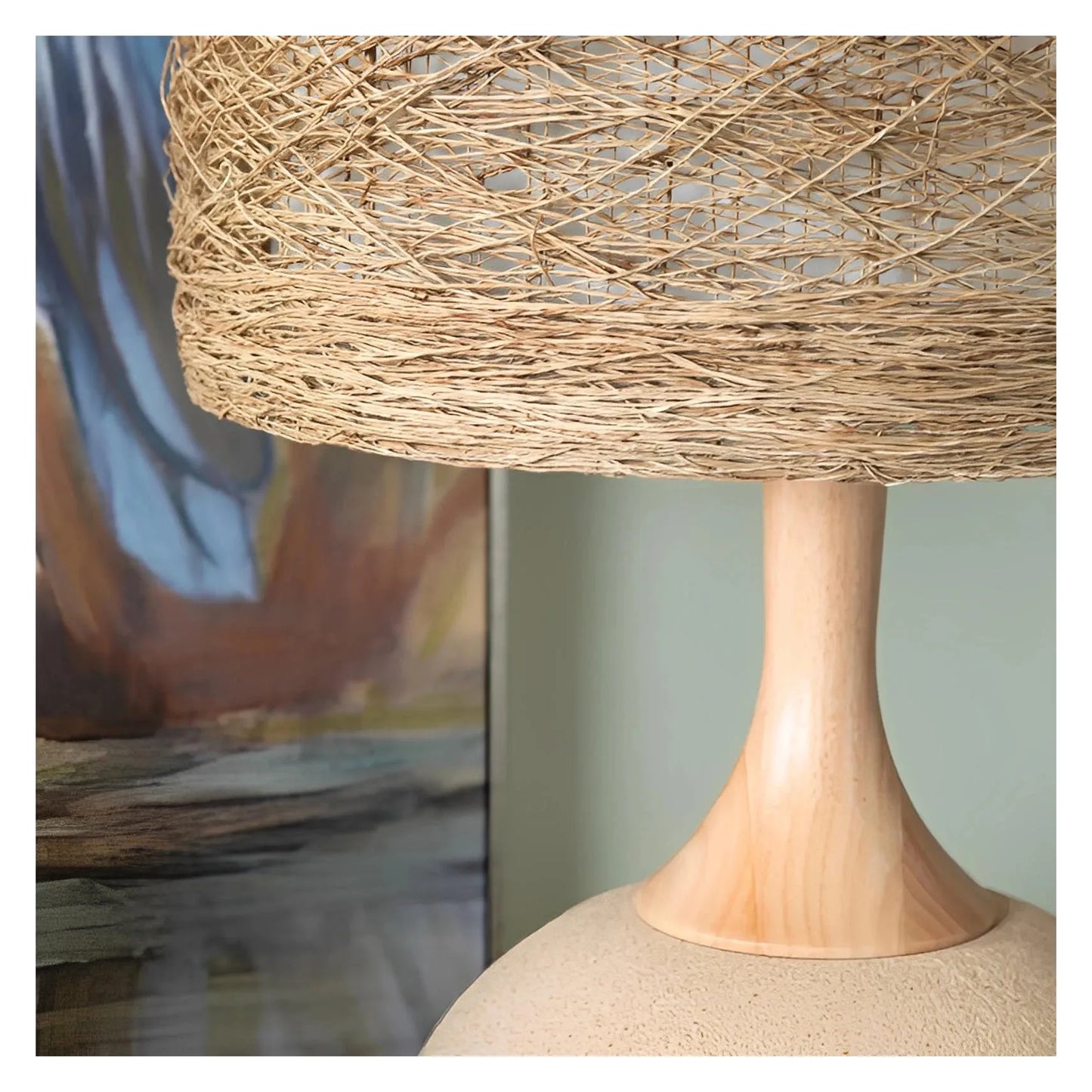 Mintaka of Oakridge Table Lamps (2-Pack), Tan, Coastal