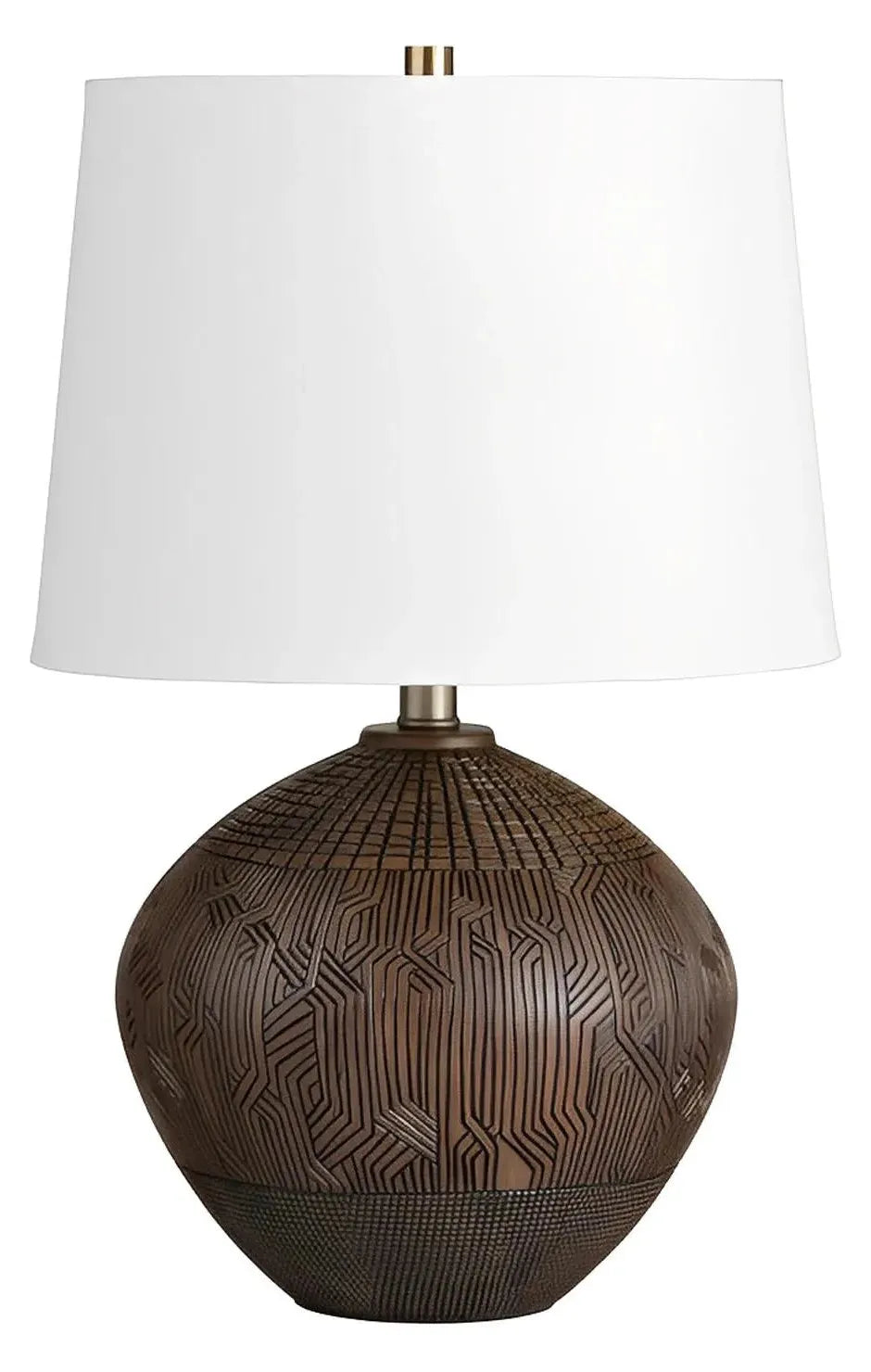 Albali of Cape Ann Table Lamps (2-Pack), Black, Transitional