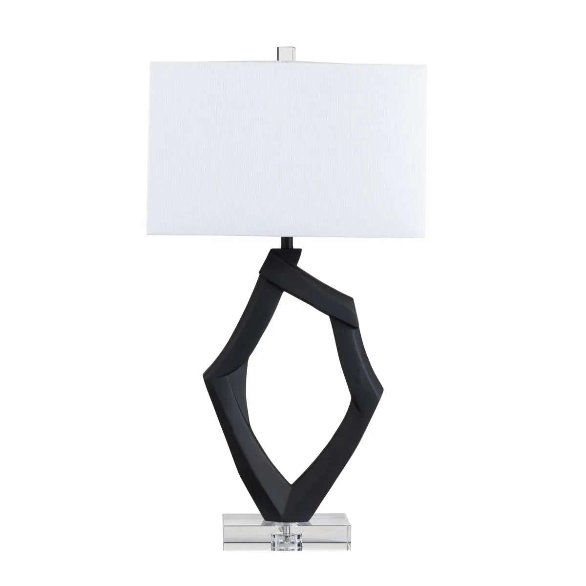 Segin of Manchester Table Lamps (2-Pack), Black, Transitional