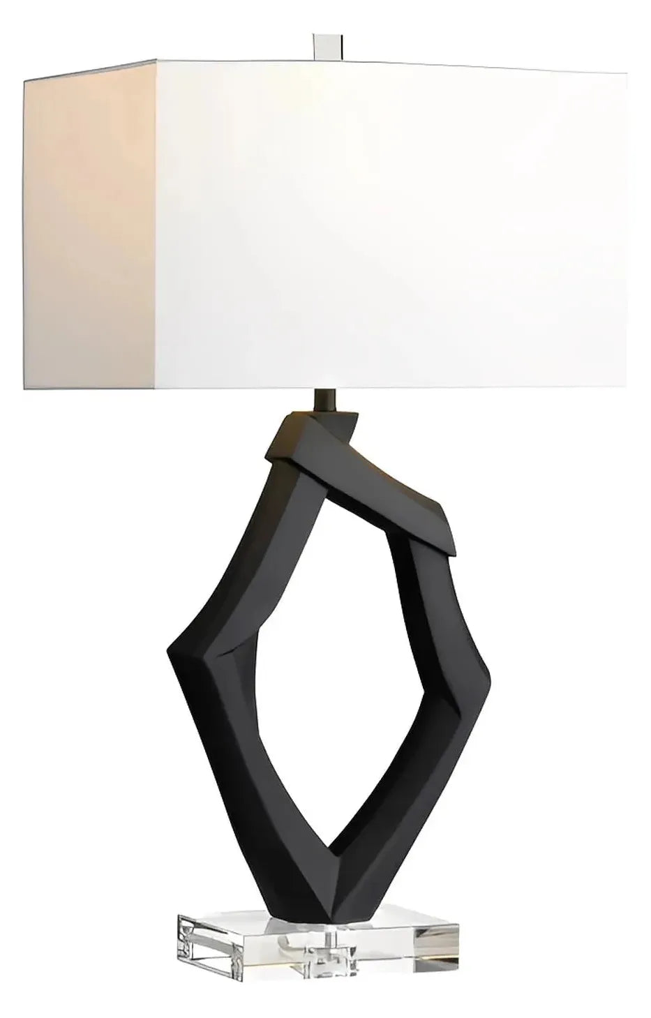 Segin of Manchester Table Lamps (2-Pack), Black, Transitional