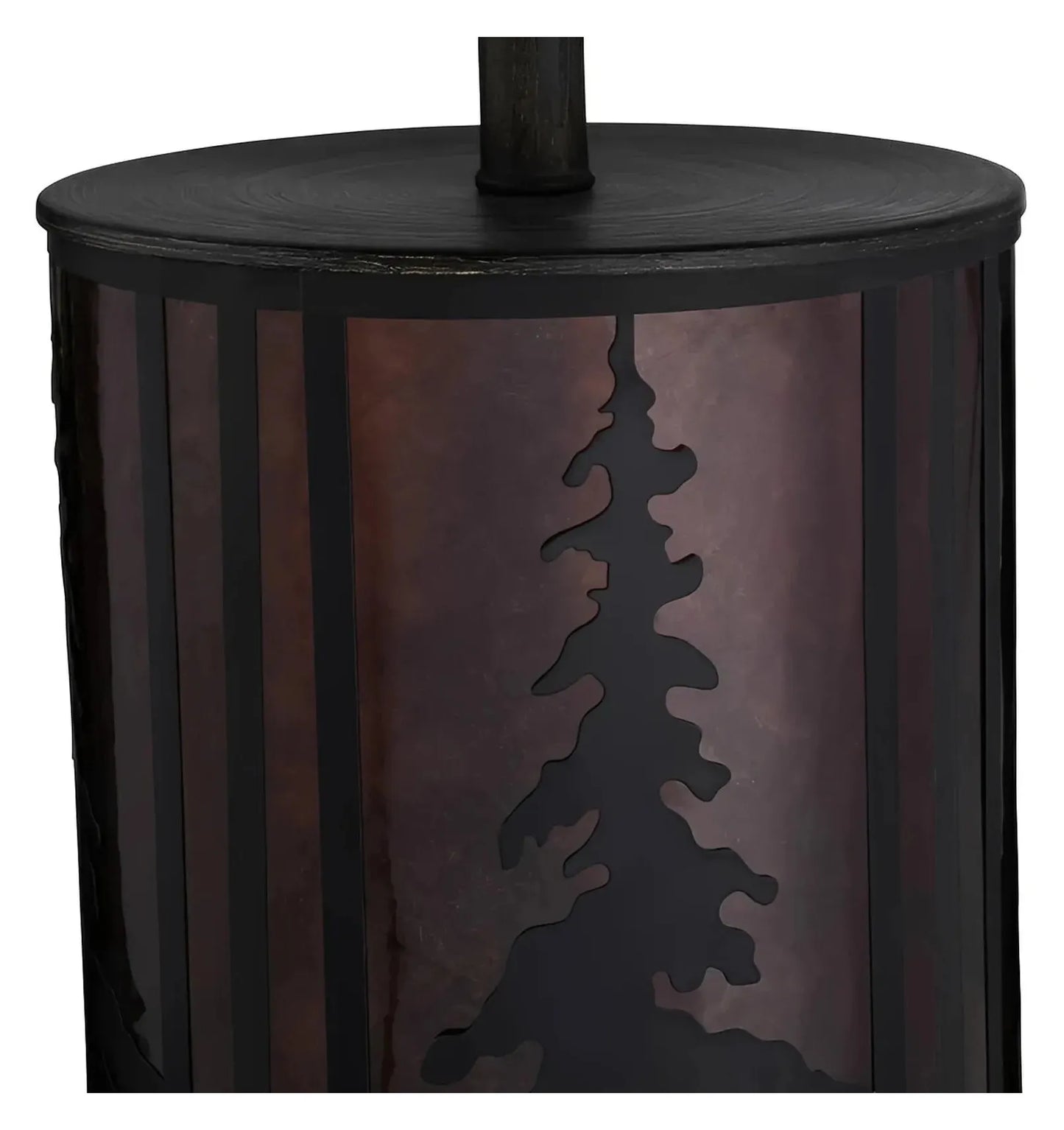 Wezen of Lewiston Table Lamps (2-Pack), Brown, Rustic