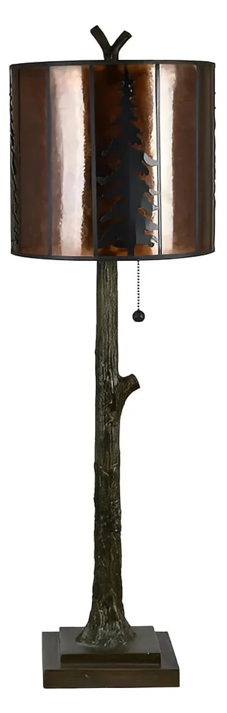 Talitha of Sunnyside Table Lamps (2-Pack), Brown, Rustic