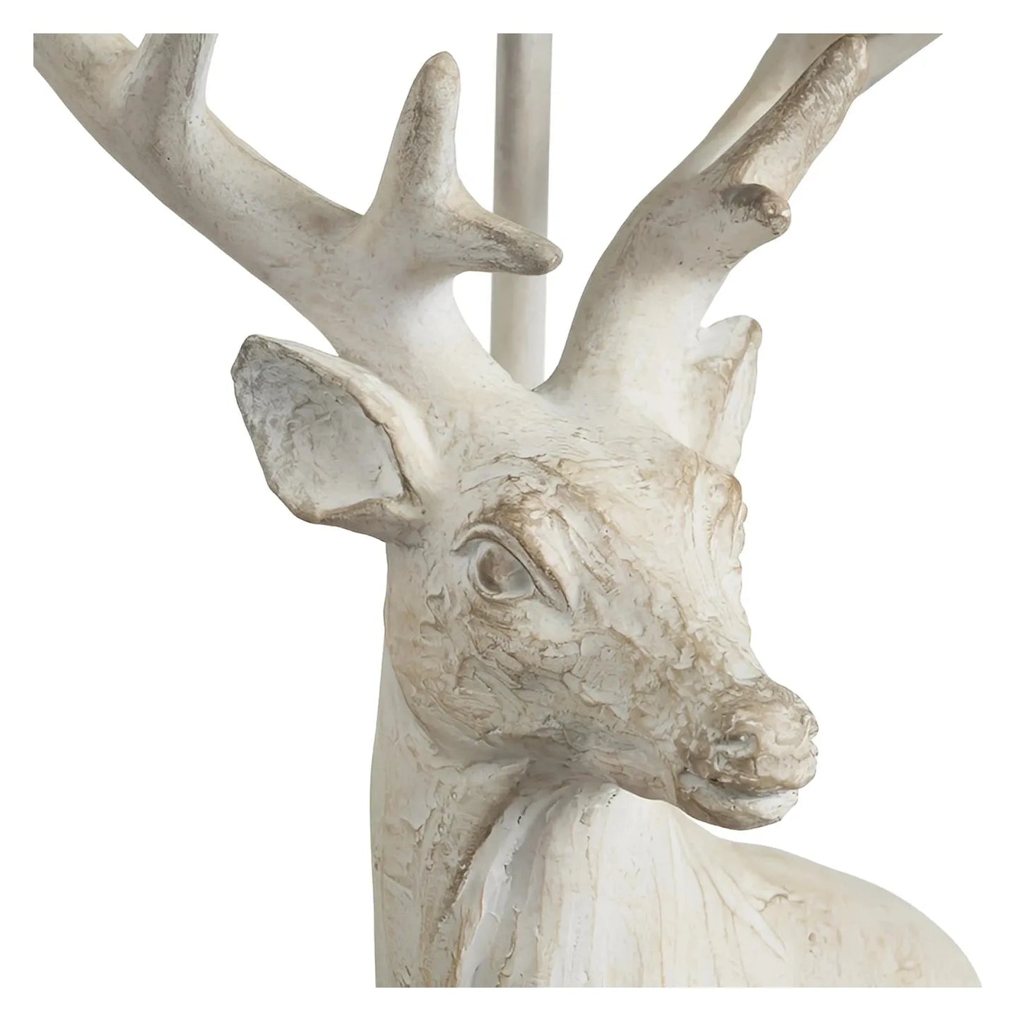 White Buck Table Lamps (2-Pack), Rustic