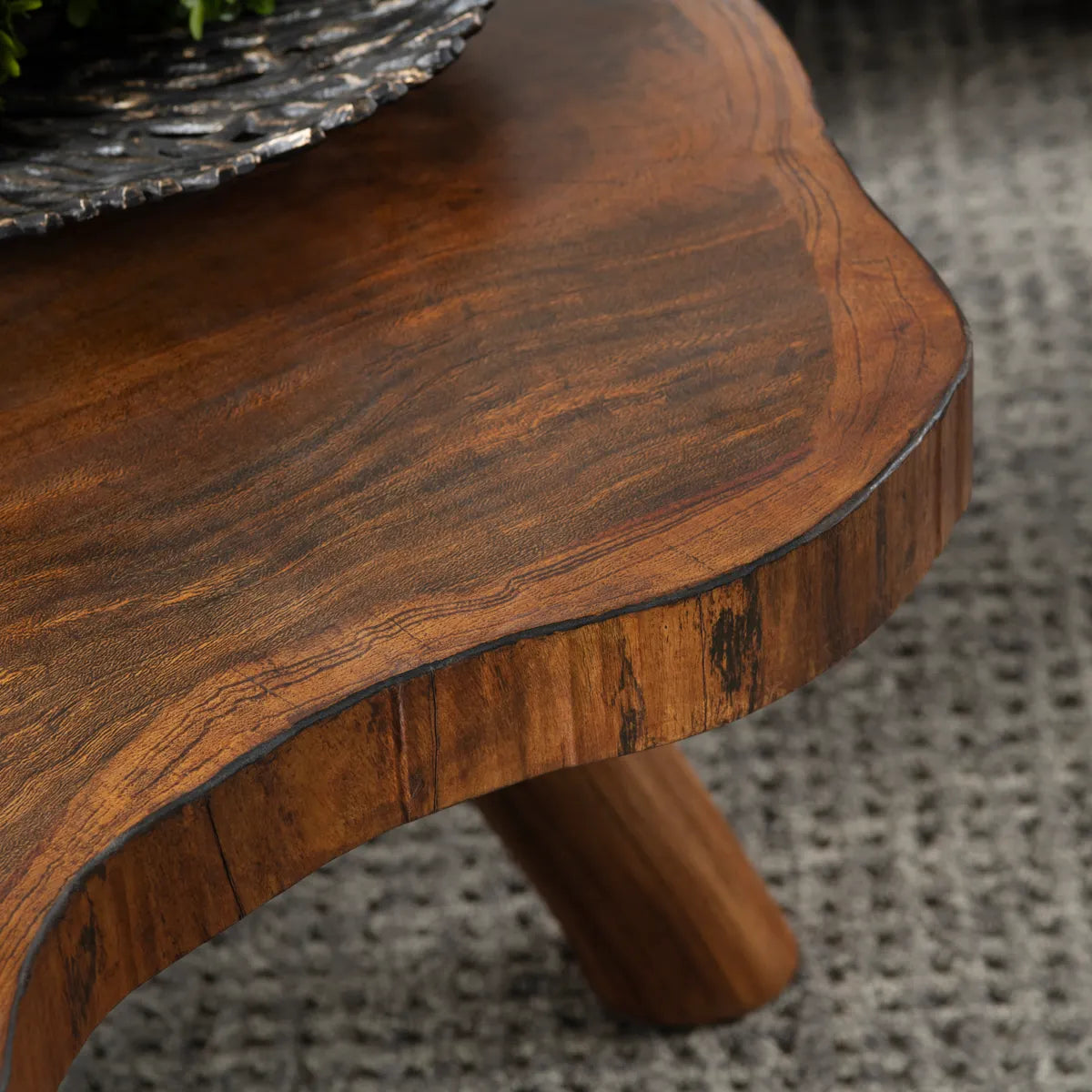 Ashfield Natural Edge Cocktail or Coffee Table