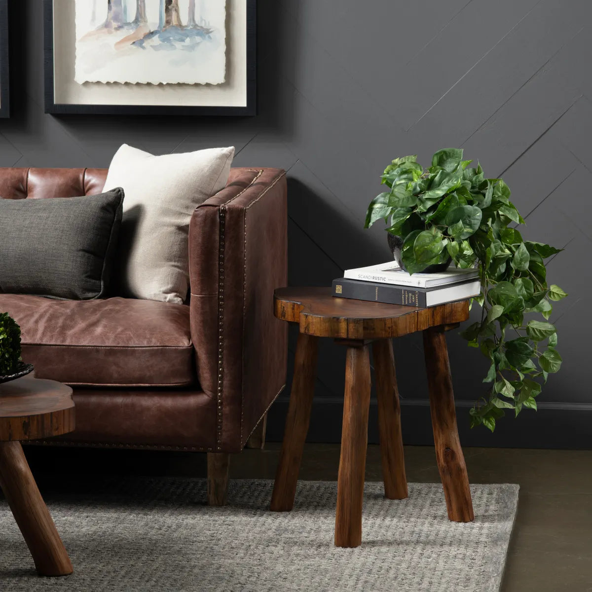 Ashfield End Table (Set of 2) - Solid Wood