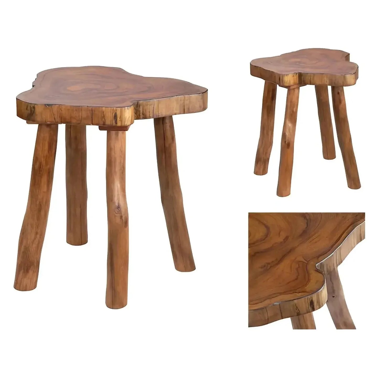 Ashfield End Table (Set of 2) - Solid Wood