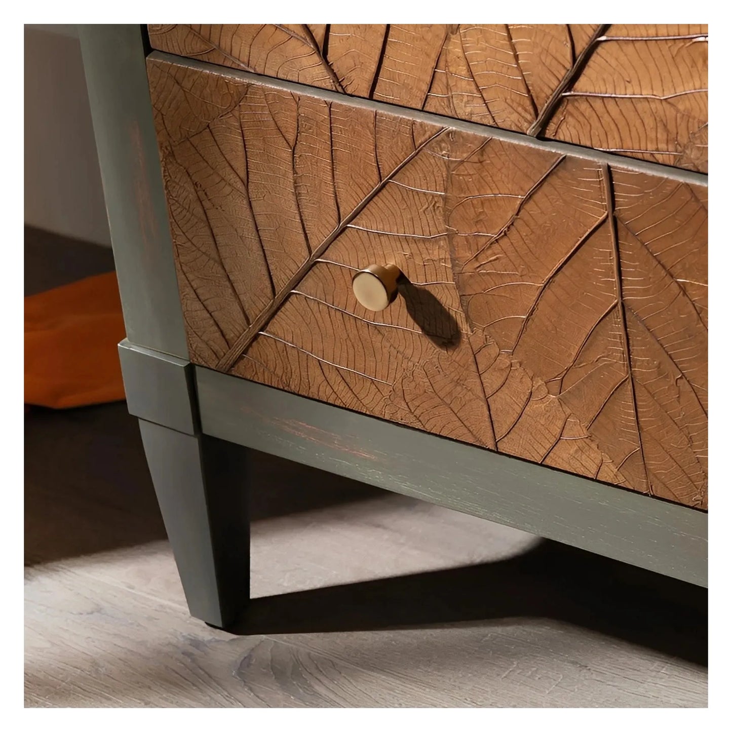 Kennebunk Painted Nightstands (2-Pack), Wood, Rustic, solid wood craftsmanship, distressed wood texture