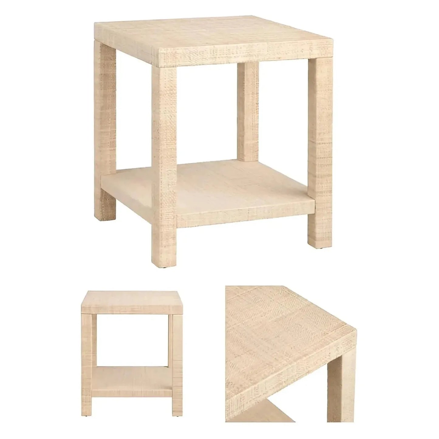 Brighton End Table (Set of 2) - Solid Wood