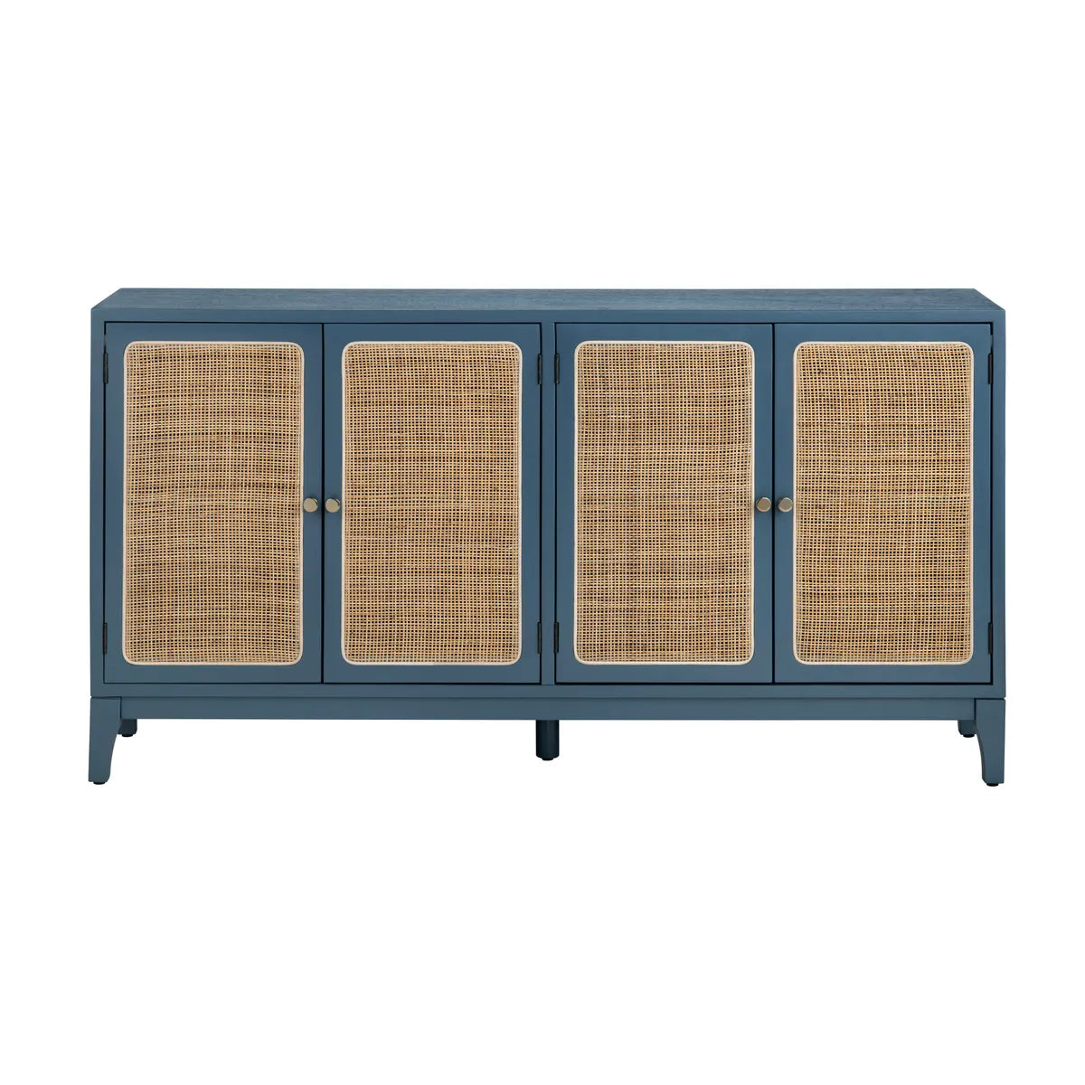 Ashcroft Four-Door Sideboard - Blue - Coastal
