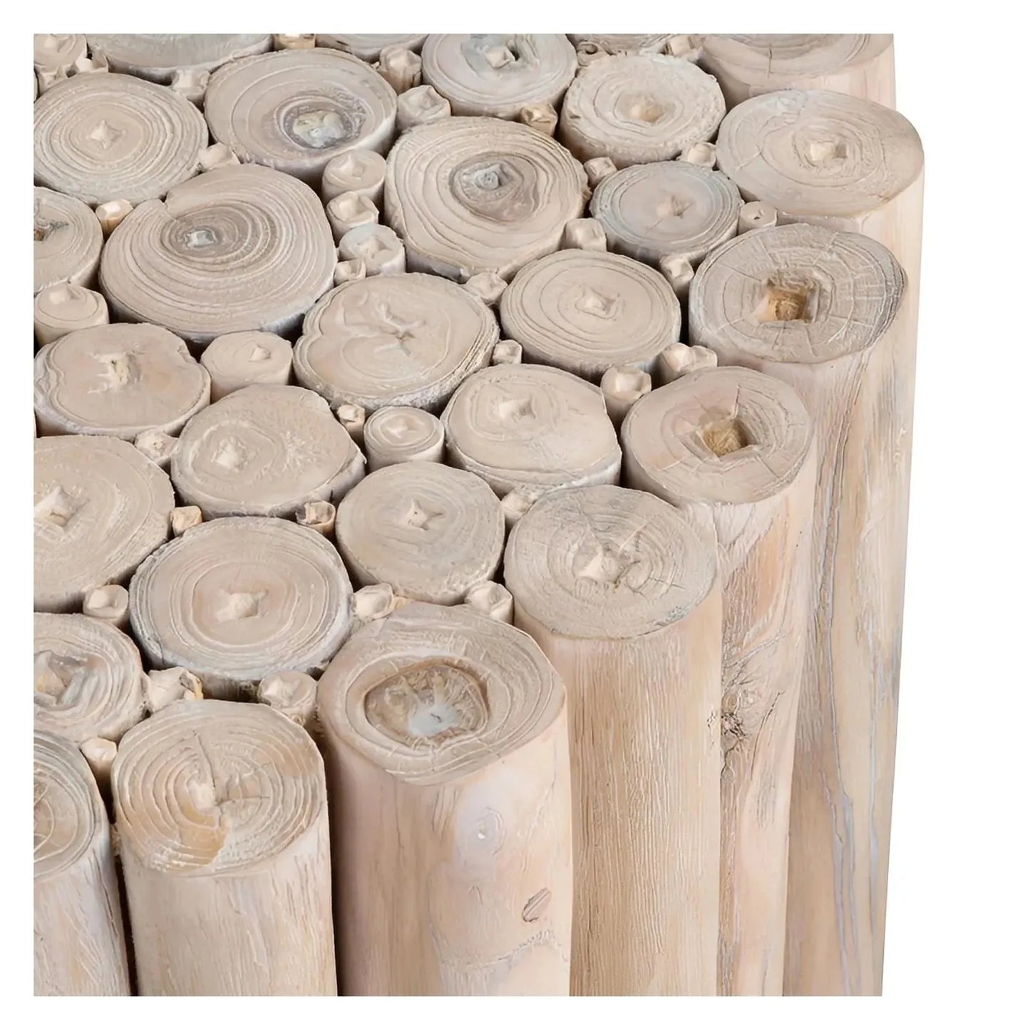 Bexley End Table (Set of 2) - Cylindrical - Solid Wood