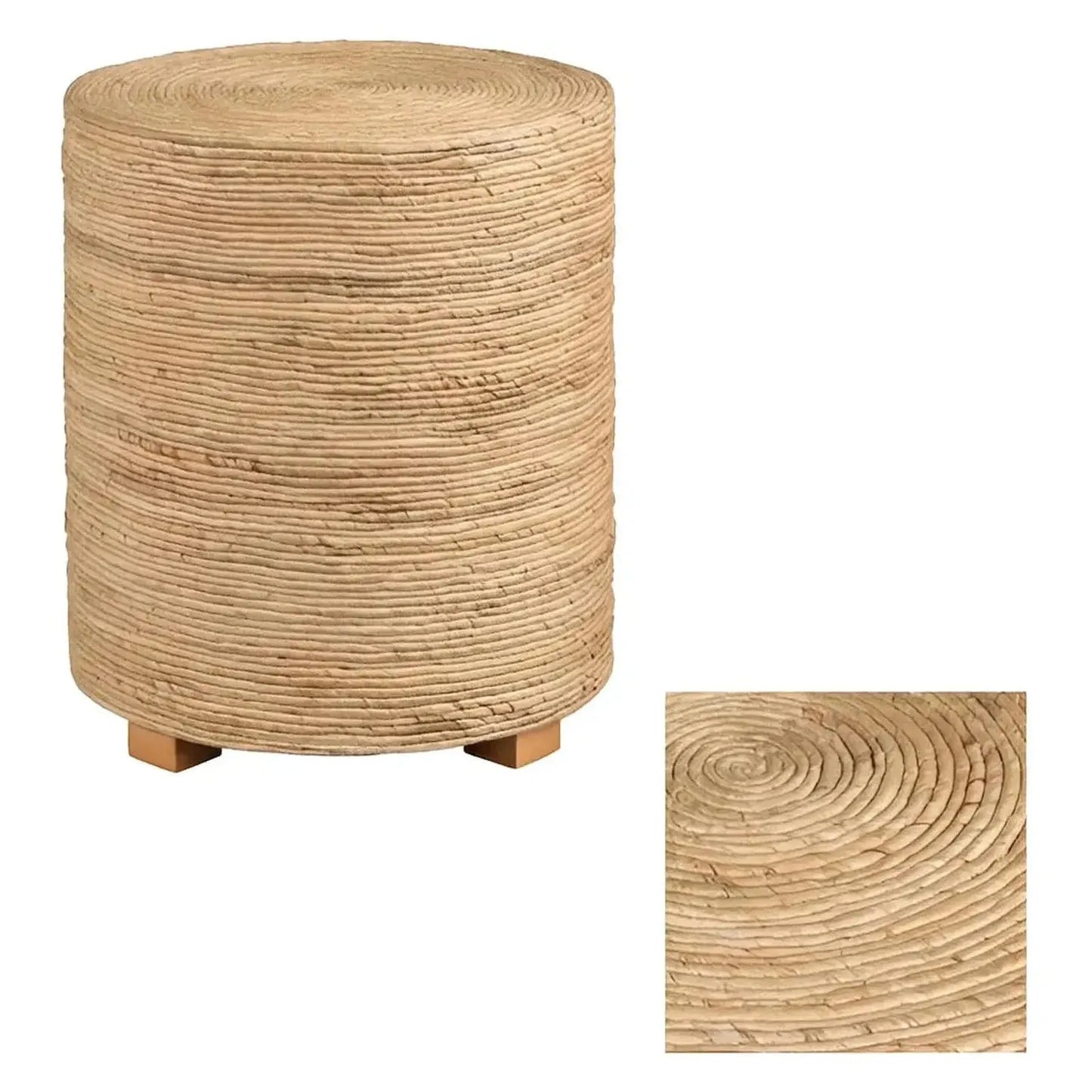 Caribbean Islands End Table (Set of 2) - Solid Wood