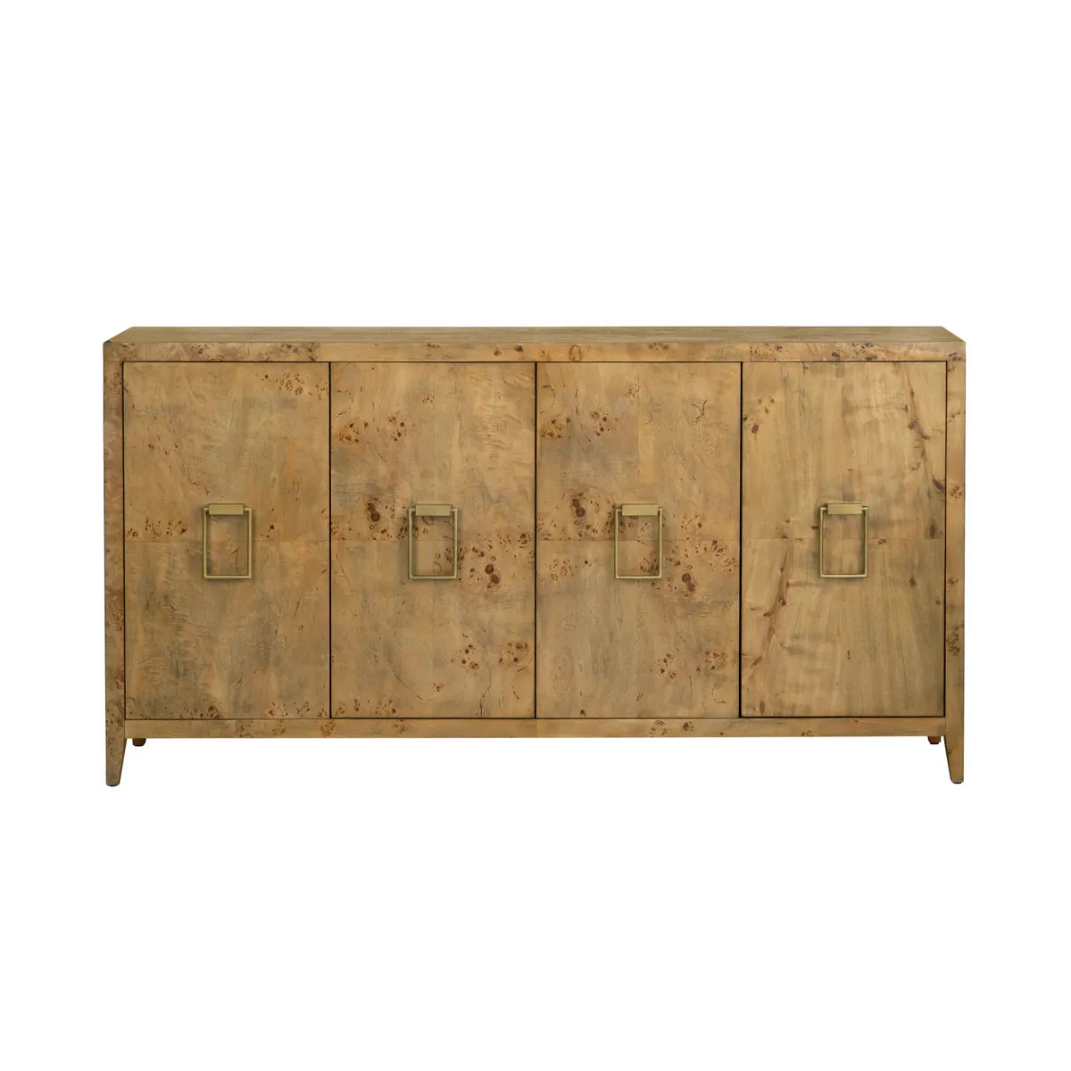 Briarhill Mappa Burl Sideboard - Brown - Transitional