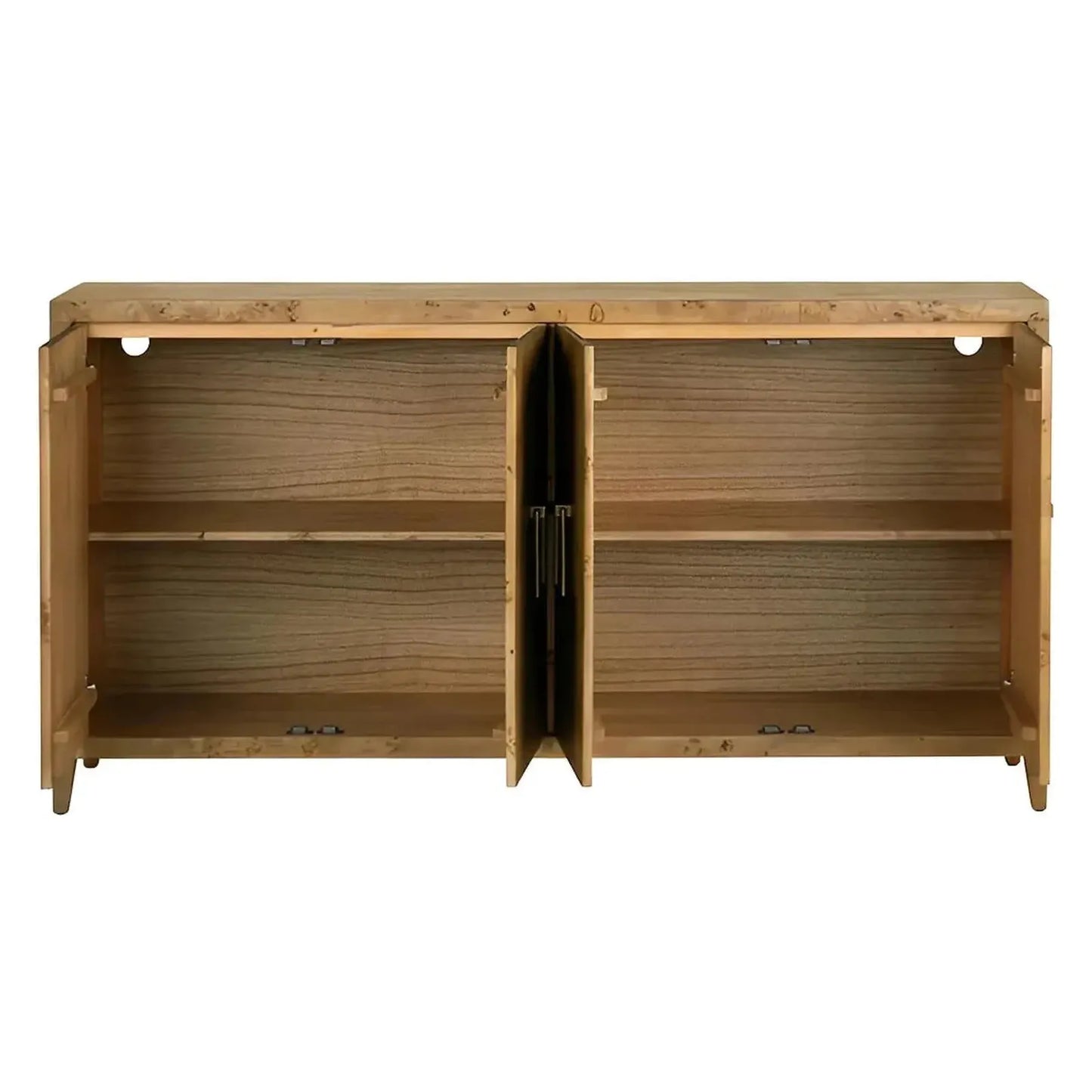 Briarhill Mappa Burl Sideboard - Brown - Transitional