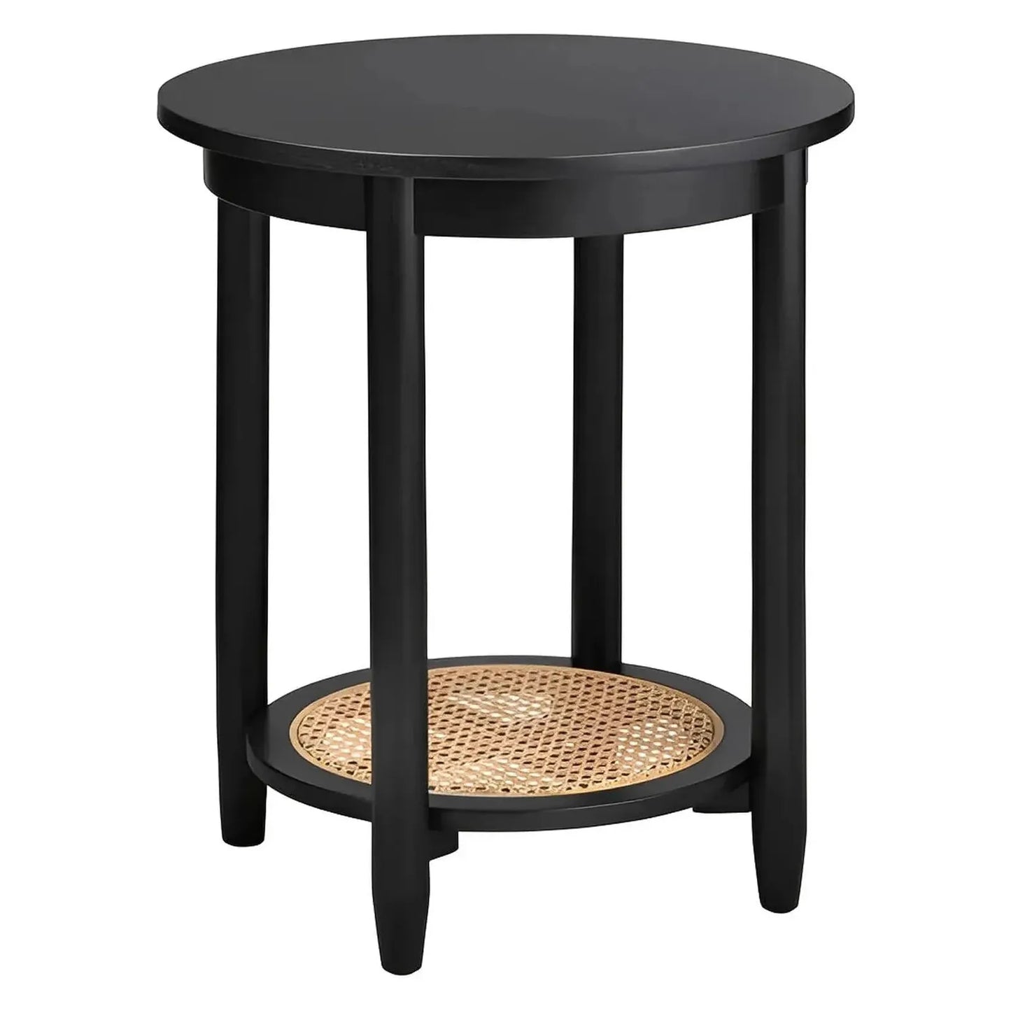 Hastwell End Table (Set of 2) - Round - Solid Wood