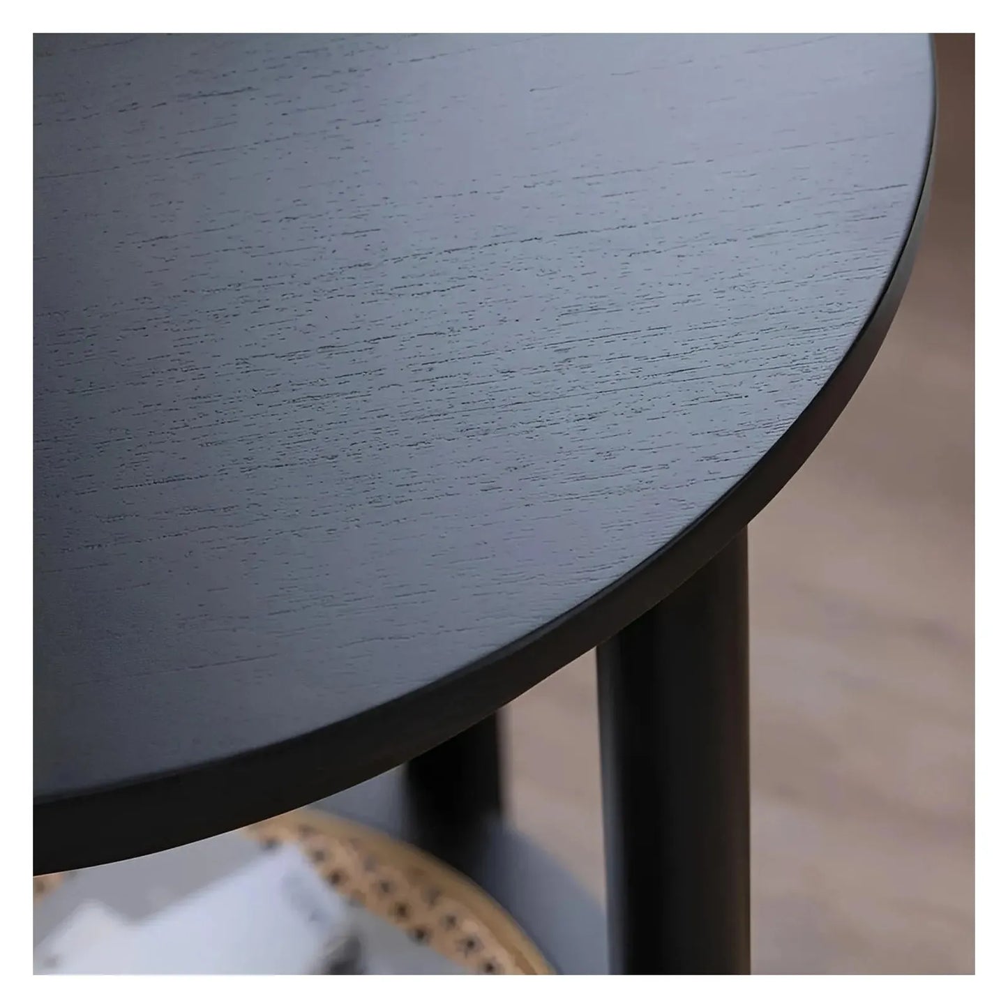Hastwell End Table (Set of 2) - Round - Solid Wood
