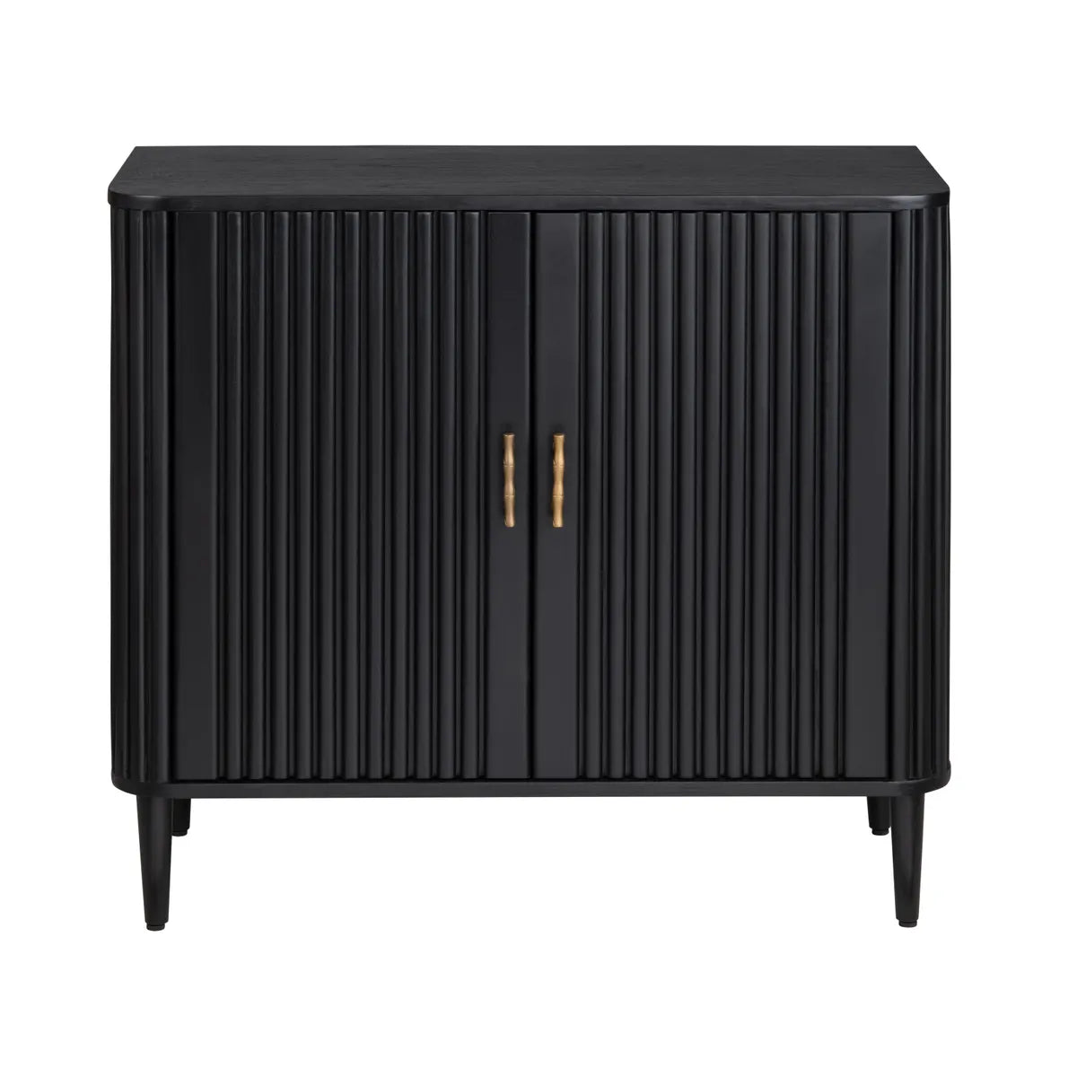 Camden Black Two Door Cabinet | 36 x 16 x 32.25 (in)
