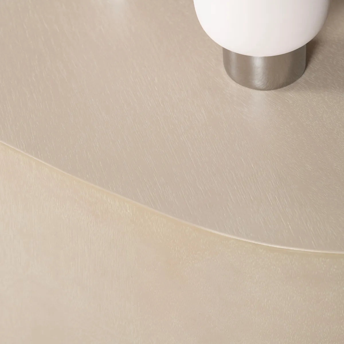 Ashbury Oval Plinth Cocktail or Coffee Table