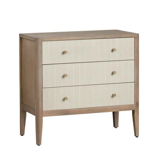 Stockbridge Brown Nightstands (2-Pack), Veneer, Wood, Transitional, tapered legs, solid wood craftsmanship