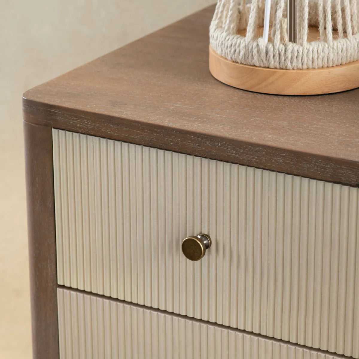 Stockbridge Brown Nightstands (2-Pack), Veneer, Wood, Transitional, tapered legs, solid wood craftsmanship