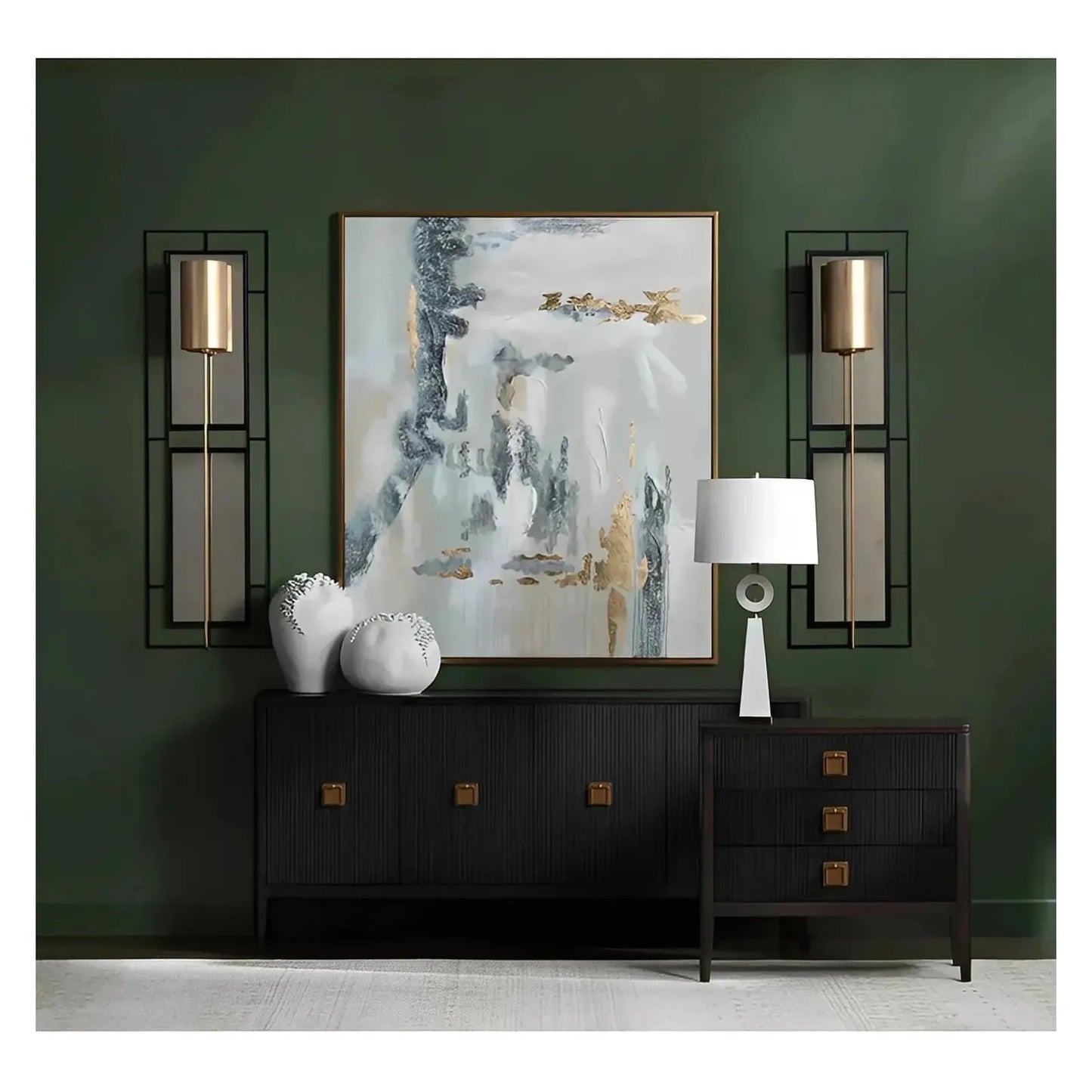 Ridgewood Four-door Sideboard, Buffet, or Credenza | 74 x 17 x 34 (in)