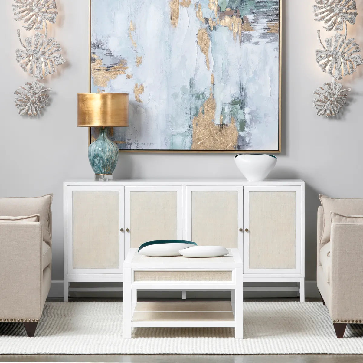 Sky Fair Two-Drawer Cocktail or Coffee Table