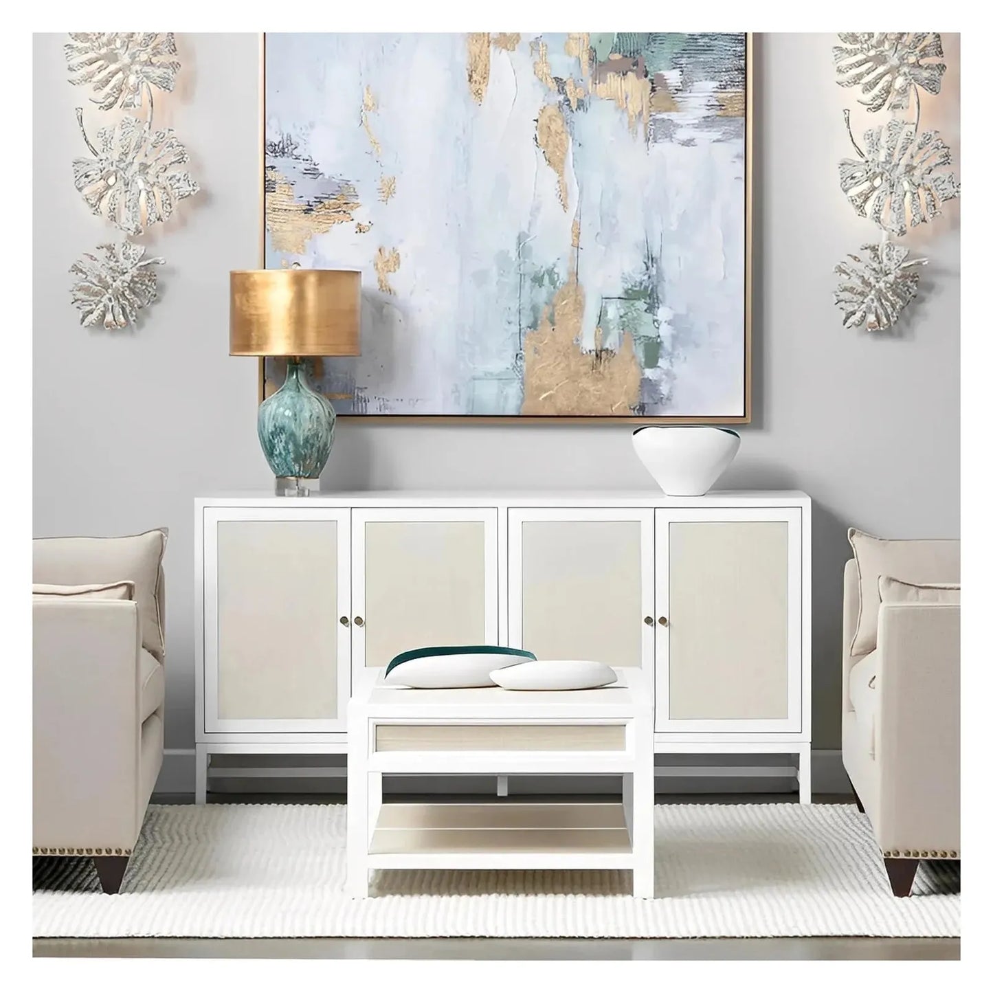 Sky Fair Two-Drawer Cocktail or Coffee Table