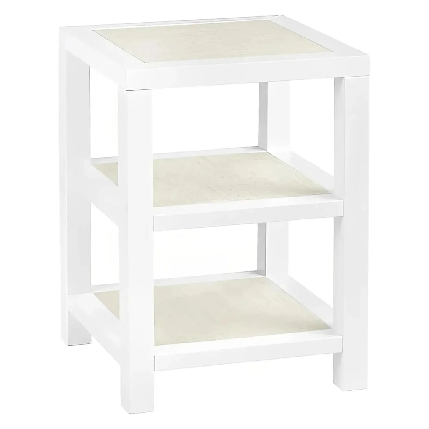 Sky Fair II End Table (Set of 2) - Solid Wood - Storage