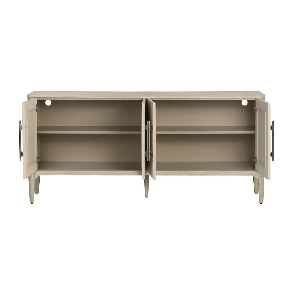 Eastwick Four-Door Sideboard - White - Transitional