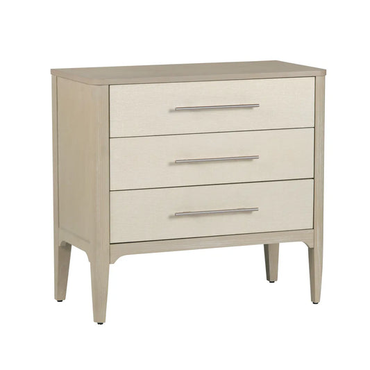 Litchfield White Nightstands (2-Pack), Wood, Transitional, tapered legs, solid wood craftsmanship