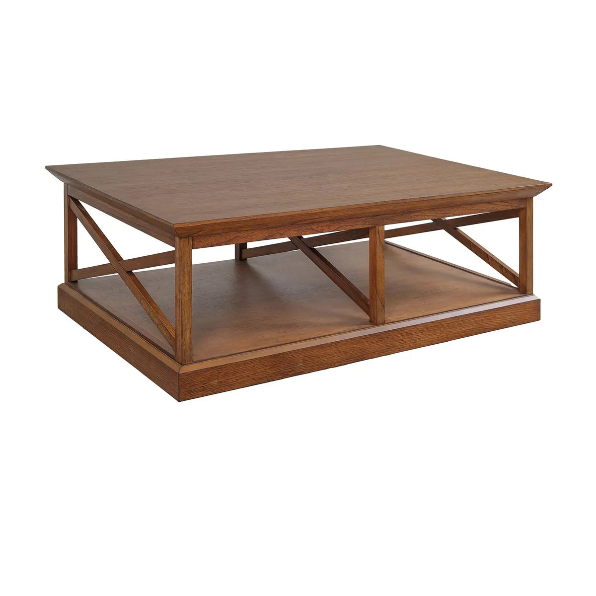 Chatsworth Cross-Frame Cocktail or Coffee Table