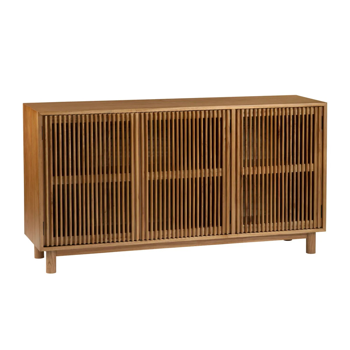 Foxgrove Three-Door Sideboard - Natural - Coastal
