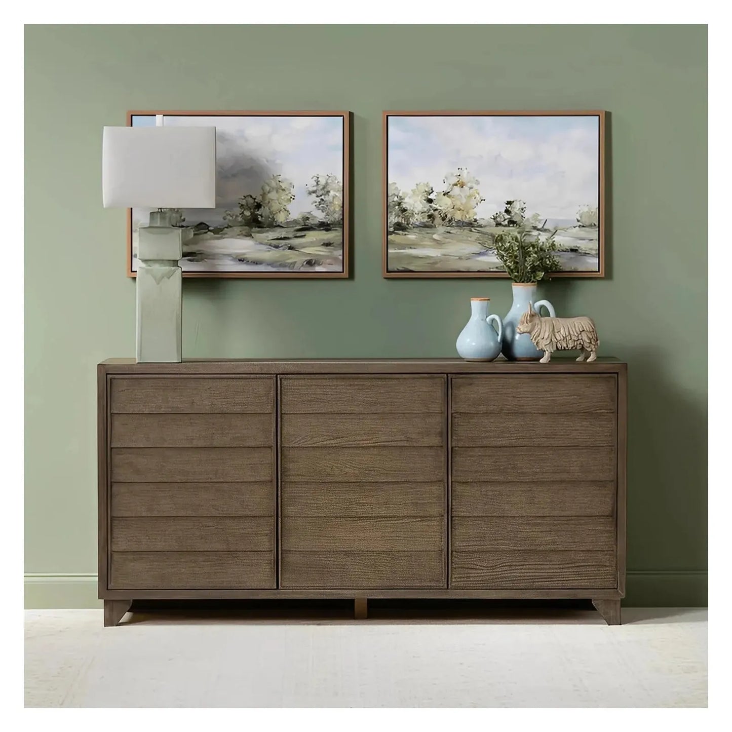 Eldora Three-door Sideboard, Buffet, or Credenza | 72 x 18 x 36 (in)