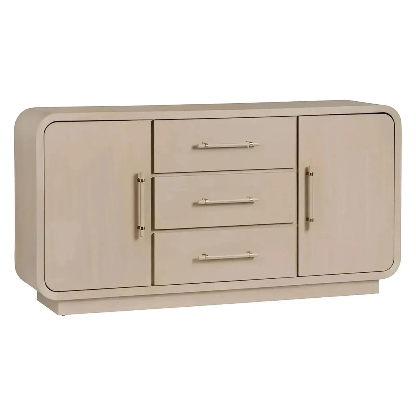 Ironvale Media Console - Natural - Coastal, Transitional